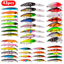Kit de leurres 43/48/56 pièces, 20,010,010,0 cm multicolore