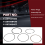 Piston Rings Assembly kits for 120i 320i E82 E83 E85 E87 E88 E46 10