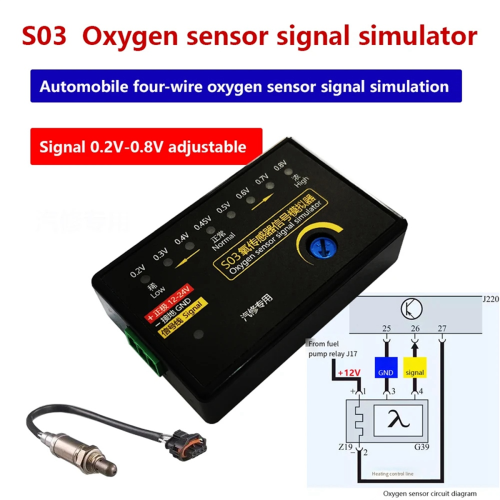 S03 Oxygen Sensor Mini Type Automobile Signal Simulator 2