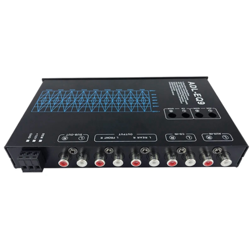 Auto Square 9-bands grafische equalizer digitale auto-audio 1
