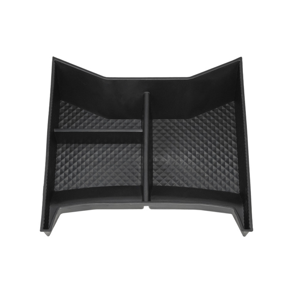 Car Central Control Organizer Tray For Ix I20 Ev 22-23 Black 4853635876924