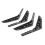 Carbon Style Set of Interior Door Trim for Pull Handle 7