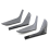 Carbon Style Set of Interior Door Trim for Pull Handle 10