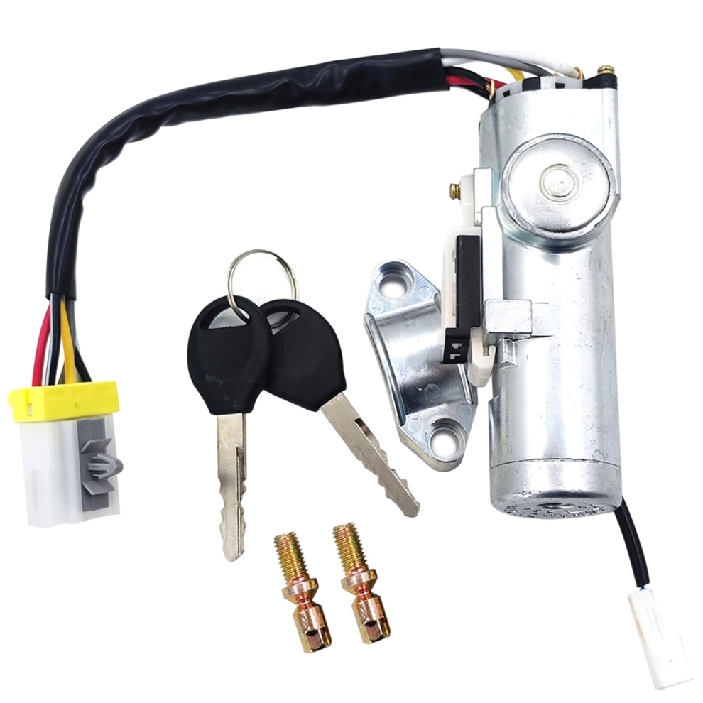 Ignition Switch Lock Cylinder With Bolts For Black 4851405249794