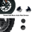 Front+Rear Axle Nut Covers for 9