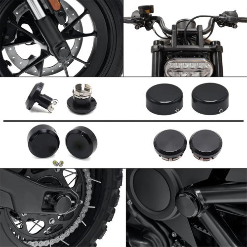 Front+Rear Axle Nut Covers for 2