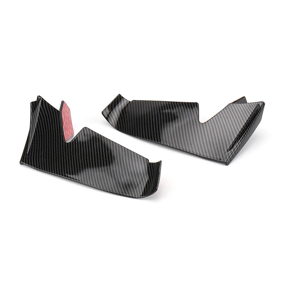 Motorcycles Accessories Fairing Winglet Aerodynamic Wing Kit(Carbon ) 4851405267231