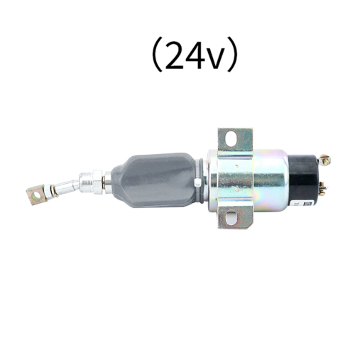 24V Generator Set Engine Stop Solenoid Valve Excavator 2