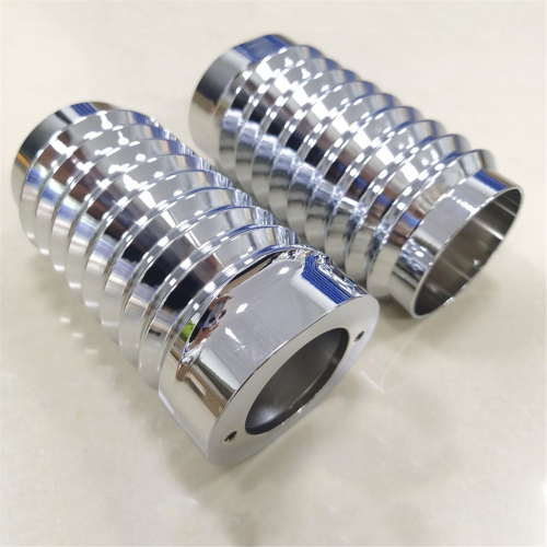 Chrome Retro Fork Boot Slider Covers for Tour Road Street Tri 2