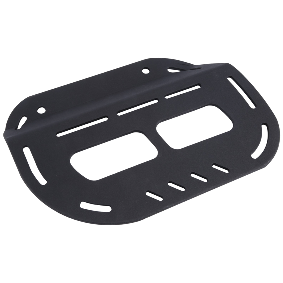 Left Luggage Rack Saddle Bag Mounting Brackets For (Black) Black 4851405268030