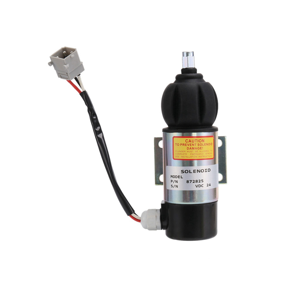 24V Stop Shut Off Shutdown Solenoid For 872825 88196 4851405285112