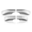 Dakdragers linksachter voor E71 E72 X6 2008-2014, zilver 3