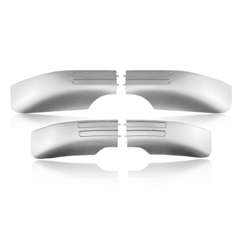 Dakdragers linksachter voor E71 E72 X6 2008-2014, zilver 2