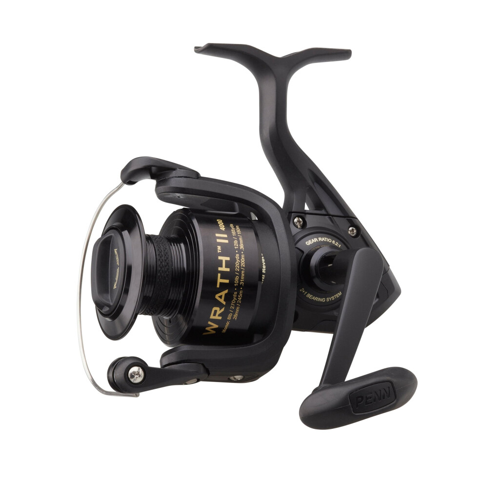 Penn Wrath Ii Spinning Reel, Fishing Reel, Sea Fishing Reel Designed To Be Versatile And Great Value For Money, Perfect For Catching Bass, Cod,