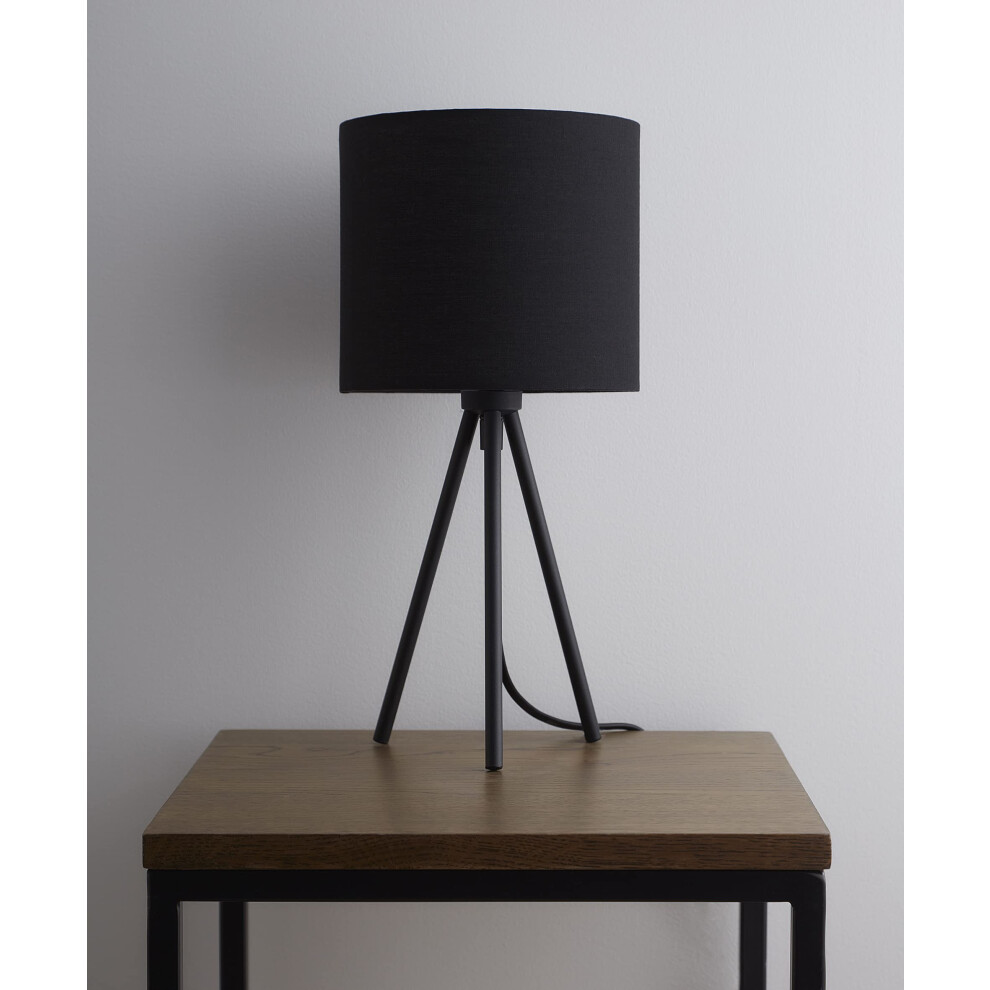 Leena Black Metal Tripod Table Lamp-image-OPC-PJQF72V-NEW