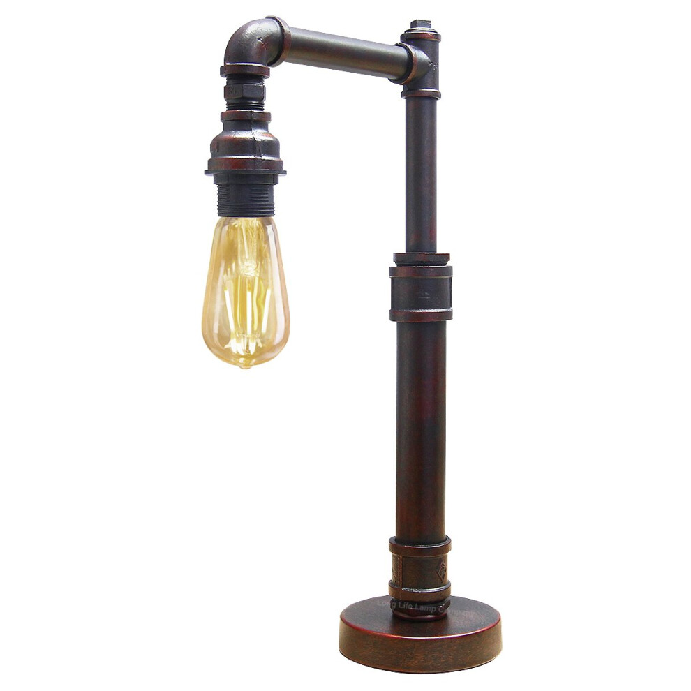 Vintage Industrial Water Pipe Table Lamp Copper Rustic Bedside Desk Lamp M0026-image-OPC-PJQF7GK-NEW