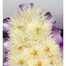 floral supplies 144 Artificial Cream Chrysanthemum Picks Florist Funeral Tribute Flowers