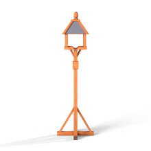 Home and Roost Kinloch Fully Assembled Slate Bird Table with Anti Bacterial Coating