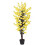 Leaf Leaf 120cm Artificial Yellow Blossom Tree 1