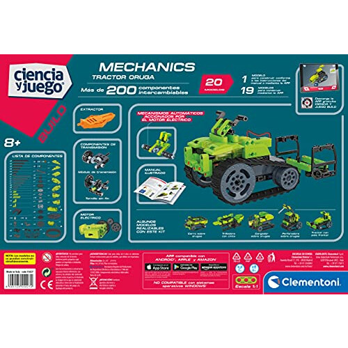 Clementoni Clementoni 55427 STEM Construction Set, Multicoloured 1