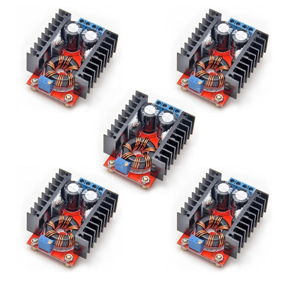 150W Dc-Dc Step Up Boost Converter Module 10-32V To 12-35V Adjustable Voltage Power Supply 5Pcs Set 6276012544120