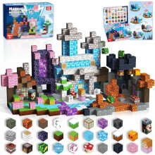 ToyUnited Magnetic Blocks, 150PCS Magnetic Building Blocks Tiles Cubes for Ages 3 4 5 6 7 8 9 10 Boys&Girls, Dark Swordsman Construction Toys STEM
