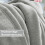 Ibena blanket/throw, cotton blend, Silver, 150 cm x 200 cm 4