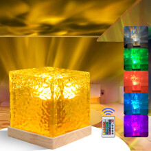 Exsivemy Galaxy Projector Light for Bedroom, 16 Colors Ocean Lamp, 30 Lighting Modes Ocean Wave Sensory Lights, Ceiling Northern Lights Projector,