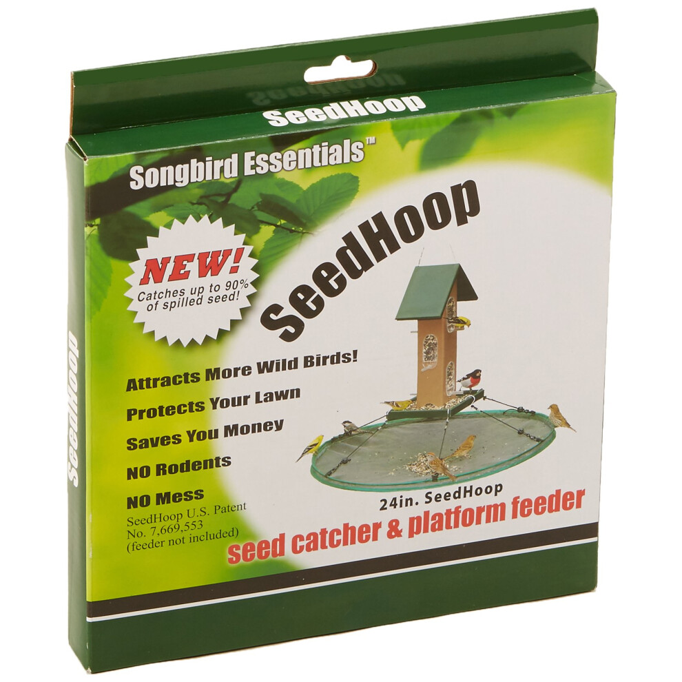 SONGBIRD ESSENTIALS SEIA30024 Seed Hoop Seed Catcher & Platform Feeder