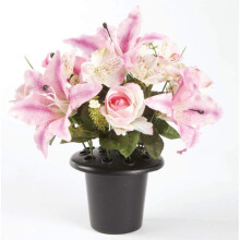 Grave VASE Lily Rose ORC 62-00003