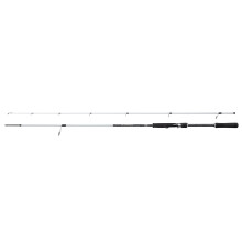 Mitchell Tanager SW Spinning Rod, Fishing Rod, Spinning Rods, Inshore Fishing, Designed and Developed in Italy, Saltwater Spin, Unisex, Silver /