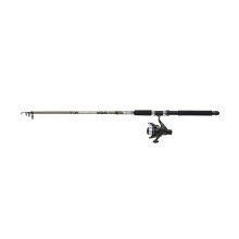 Mitchell Tanager Camo II Tele Spin Combo, Telescopic Fishing Rod and Reel Spinning Combo, Ideal for Beginners or Occasional Anglers, Predator Fishing,
