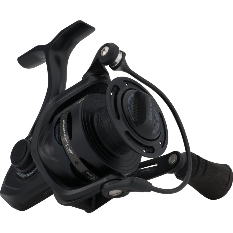 Penn Conflict Ii Spinning Reel - Lightweight Saltwater Spin Reel For Lure And Bait Fishing - Bass, Pollack, Cod, Mackerel, Wrasse