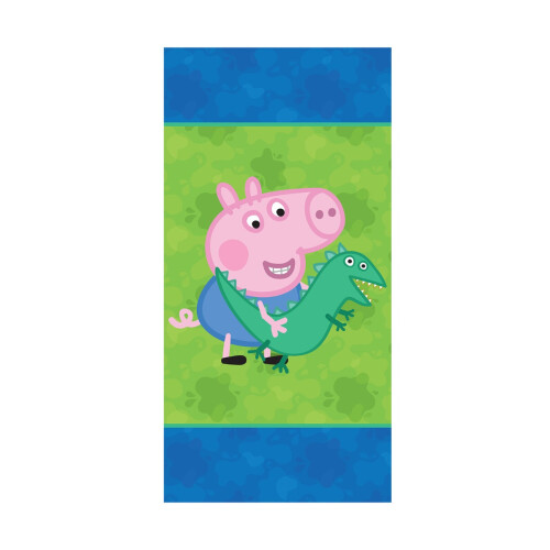 Peppa Pig Peppa Pig George Dinosaur Beach Towel