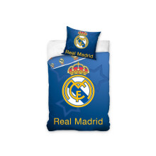Real Madrid CF Crown Single Duvet Cover and Pillowcase Set