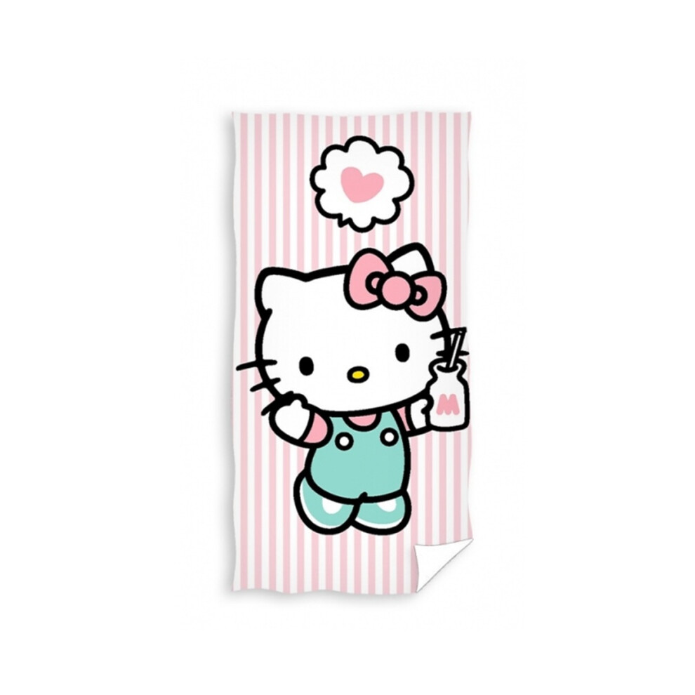 Hello Kitty Milkshake Beach Towel