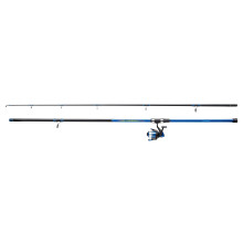 Shakespeare Firebird Beachcaster Combo, Fishing Rod and Reel Combo, Spinning Combos, Surfcasting Fishing, Surf, Rock or Beach Fishing - Cod, Bass,
