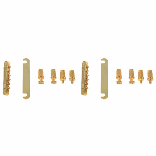 2X Χρυσό Abr-1 Bridge Tune-O-E Tailpiece για κιθάρα και κιθάρα 1