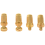 2X Χρυσό Abr-1 Bridge Tune-O-E Tailpiece για κιθάρα και κιθάρα 4