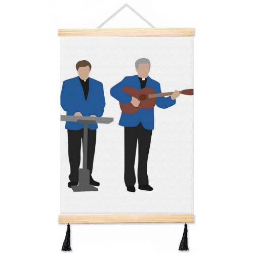 (Father Ted Eurovision _6118) Canvas Poster Hanging Kit Frame 16x20 ...