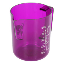 600ml Acrylic Purple Milk Frothing Cup for Coffee Home & Shop