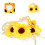 Sunflower Ring Pillow Wedding Ceremony Ring 12