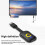 4K Wireless Screen Projector Video Receiver Screen Mirroring Wireless 2.4G/5G 1080P Wifi Display Ada 1