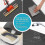 (M 40*50) Cat Litter Box Mat Double Layer Honeycomb Design Trapping Pad Easy Clean Washable Foldable Scatter Control Tw 5