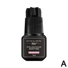 (Black) Eyelash Glue for Professional Lash Extensions Extra Strong Tw