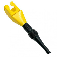 (Yellow) Engine Oil Funnel Retractable With Flexible Tube Petrol Filling Supply Plastic Car Motorcycle Refueling Filter Truck Supplies Mengxi Tw