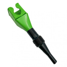 (Green) Engine Oil Funnel Retractable With Flexible Tube Petrol Filling Supply Plastic Car Motorcycle Refueling Filter Truck Supplies Mengxi Tw