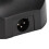 Microfono a collo d'oca nero 2 batterie AA cavo XLR-6,35 mm 12