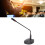 Microfono a collo d'oca nero 2 batterie AA cavo XLR-6,35 mm 1