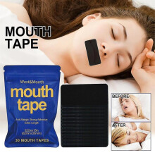 (30pcs) Strip Mouth Tape Advanced Gentle For Better Nose Improved Breathing Tw